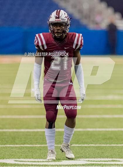 Thumbnail 2 in College Station vs. Calallen (UIL 5A Semifinal) photogallery.