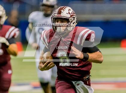 Thumbnail 1 in College Station vs. Calallen (UIL 5A Semifinal) photogallery.