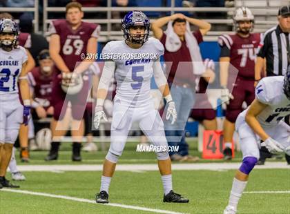 Thumbnail 1 in College Station vs. Calallen (UIL 5A Semifinal) photogallery.