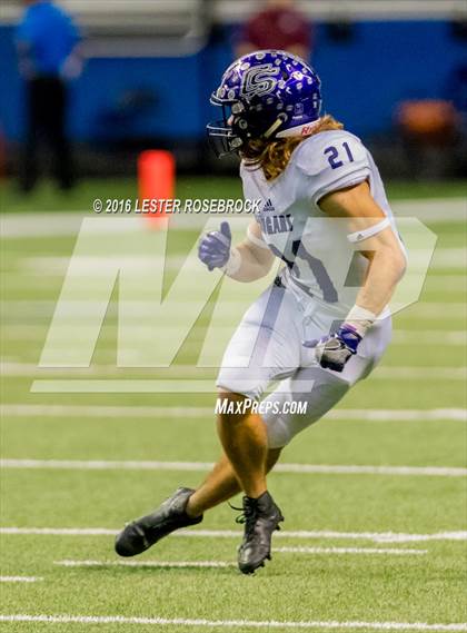 Thumbnail 3 in College Station vs. Calallen (UIL 5A Semifinal) photogallery.