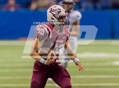 Thumbnail 3 in College Station vs. Calallen (UIL 5A Semifinal) photogallery.