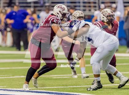 Thumbnail 3 in College Station vs. Calallen (UIL 5A Semifinal) photogallery.