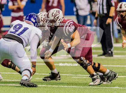 Thumbnail 2 in College Station vs. Calallen (UIL 5A Semifinal) photogallery.