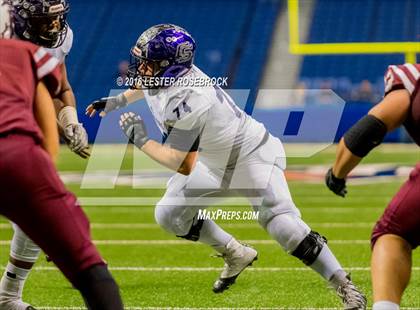 Thumbnail 3 in College Station vs. Calallen (UIL 5A Semifinal) photogallery.