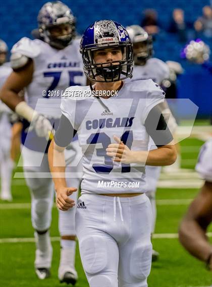 Thumbnail 1 in College Station vs. Calallen (UIL 5A Semifinal) photogallery.