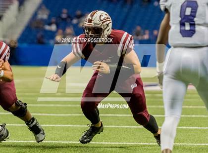 Thumbnail 1 in College Station vs. Calallen (UIL 5A Semifinal) photogallery.