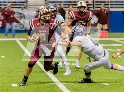 Thumbnail 3 in College Station vs. Calallen (UIL 5A Semifinal) photogallery.