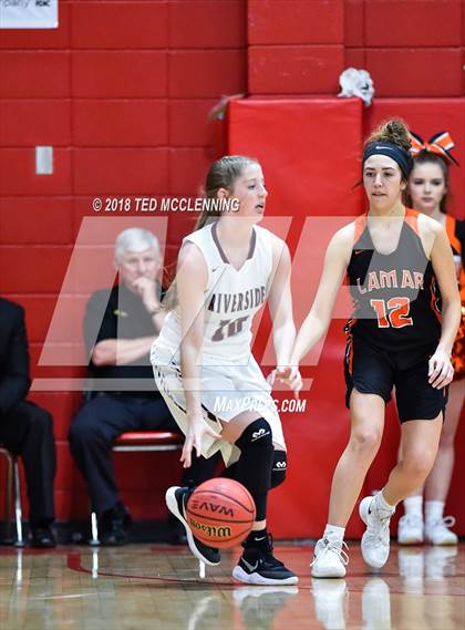 Thumbnail 3 in Riverside vs. Lamar (AAA 3A 1st Round Playoff) photogallery.