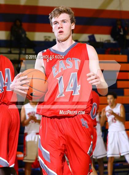 Thumbnail 1 in Denver East vs. Windermere Prep (Tarkanian Classic) photogallery.