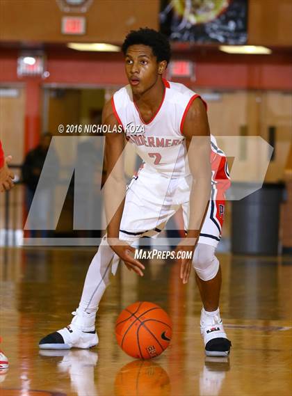 Thumbnail 2 in Denver East vs. Windermere Prep (Tarkanian Classic) photogallery.