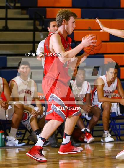 Thumbnail 1 in Denver East vs. Windermere Prep (Tarkanian Classic) photogallery.