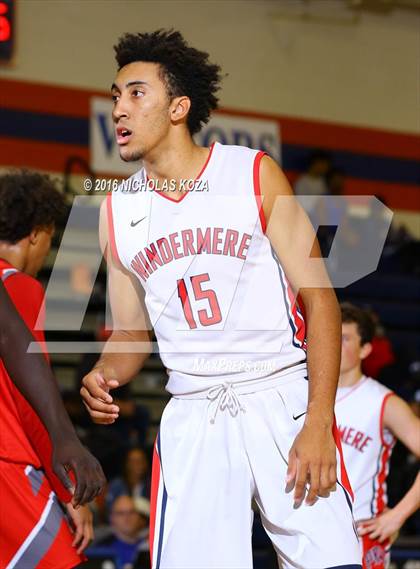 Thumbnail 3 in Denver East vs. Windermere Prep (Tarkanian Classic) photogallery.