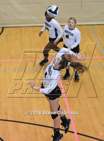 Thumbnail 3 in St. Mary's Dominican vs Academy of the Sacred Heart  (Catholic League Tournament photogallery.