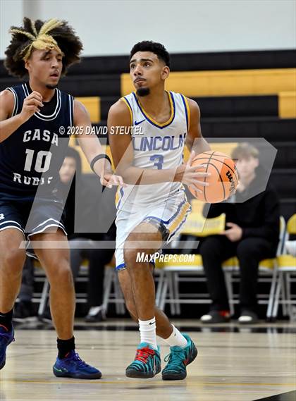 Thumbnail 3 in Casa Roble vs. Lincoln (Mel Good Holiday Classic) photogallery.