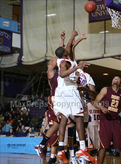 Thumbnail 3 in St. Raymond Boys vs. Mt. Vernon (SNY Invitational) photogallery.
