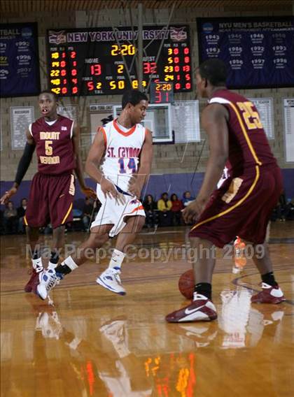 Thumbnail 1 in St. Raymond Boys vs. Mt. Vernon (SNY Invitational) photogallery.