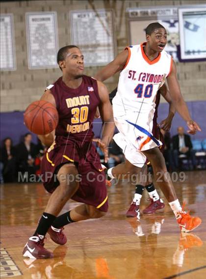 Thumbnail 3 in St. Raymond Boys vs. Mt. Vernon (SNY Invitational) photogallery.