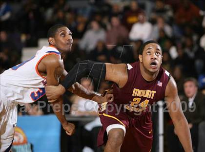Thumbnail 3 in St. Raymond Boys vs. Mt. Vernon (SNY Invitational) photogallery.
