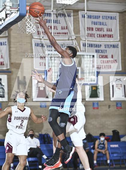 Thumbnail 1 in Monsignor Scanlan vs Fordham Prep (CHSAA Spring Tournament) photogallery.