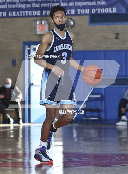 Thumbnail 1 in Monsignor Scanlan vs Fordham Prep (CHSAA Spring Tournament) photogallery.