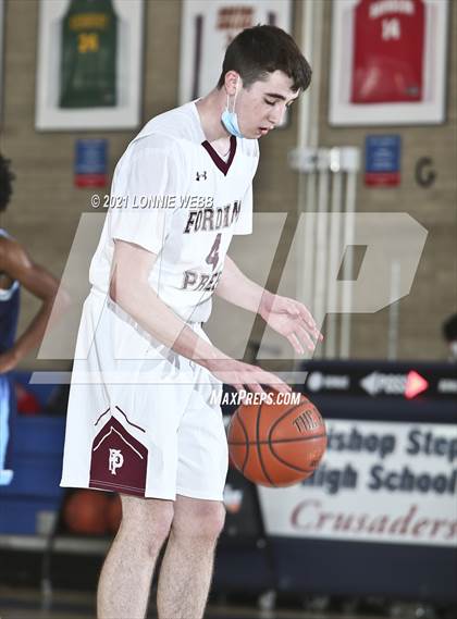 Thumbnail 2 in Monsignor Scanlan vs Fordham Prep (CHSAA Spring Tournament) photogallery.
