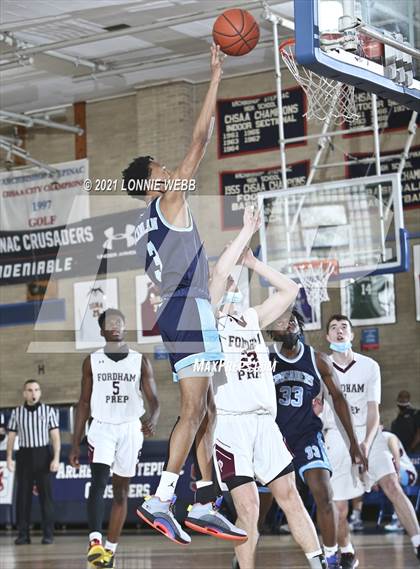 Thumbnail 3 in Monsignor Scanlan vs Fordham Prep (CHSAA Spring Tournament) photogallery.