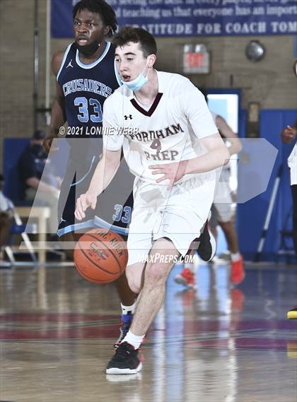 Thumbnail 2 in Monsignor Scanlan vs Fordham Prep (CHSAA Spring Tournament) photogallery.