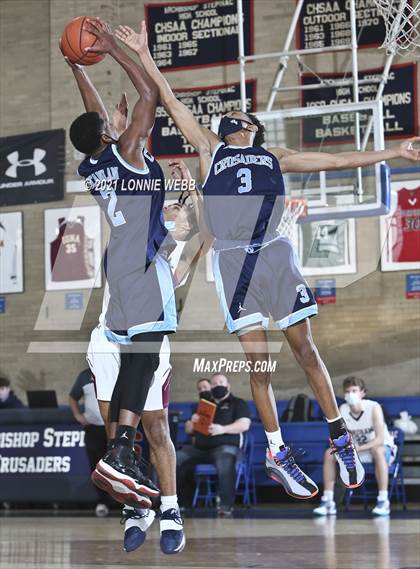 Thumbnail 2 in Monsignor Scanlan vs Fordham Prep (CHSAA Spring Tournament) photogallery.