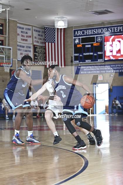 Thumbnail 2 in Monsignor Scanlan vs Fordham Prep (CHSAA Spring Tournament) photogallery.