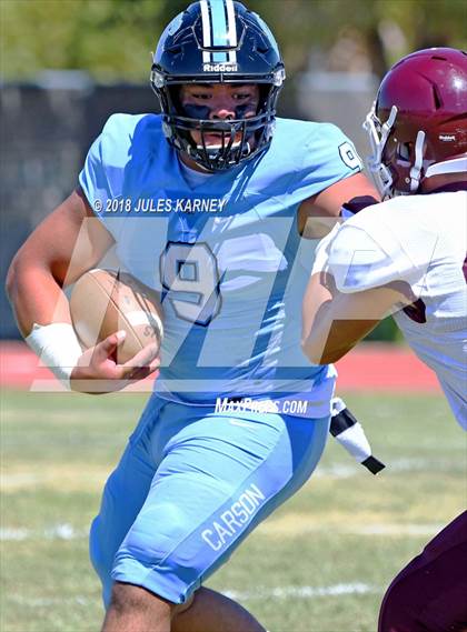 Thumbnail 1 in Farrington vs Carson (Polynesian Football Classic) photogallery.