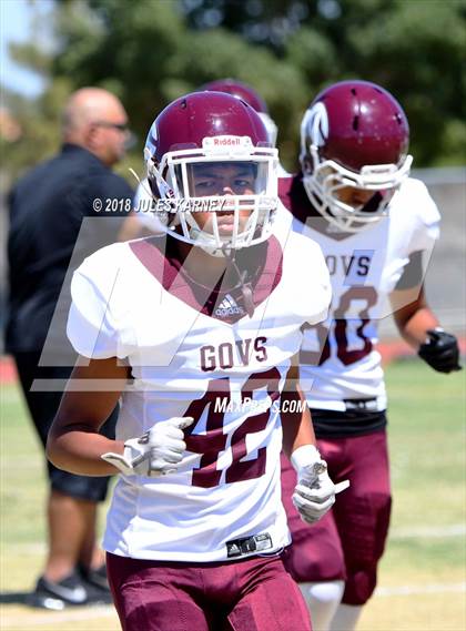 Thumbnail 2 in Farrington vs Carson (Polynesian Football Classic) photogallery.