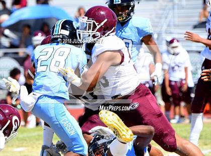 Thumbnail 3 in Farrington vs Carson (Polynesian Football Classic) photogallery.