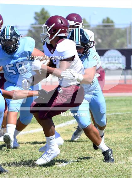 Thumbnail 3 in Farrington vs Carson (Polynesian Football Classic) photogallery.