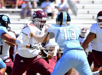 Thumbnail 3 in Farrington vs Carson (Polynesian Football Classic) photogallery.