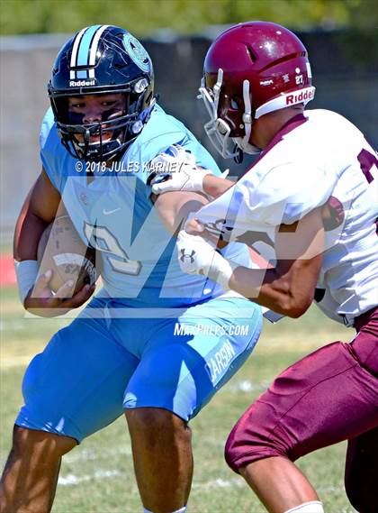 Thumbnail 2 in Farrington vs Carson (Polynesian Football Classic) photogallery.