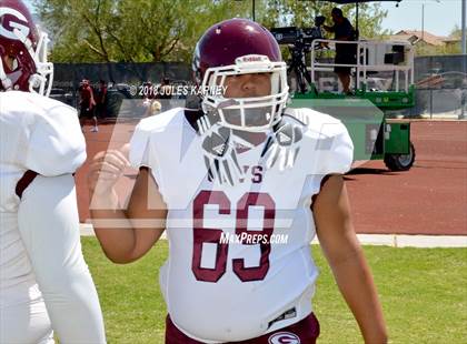 Thumbnail 3 in Farrington vs Carson (Polynesian Football Classic) photogallery.