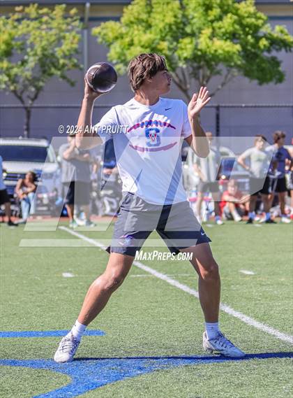 Thumbnail 2 in St. Vincent de Paul vs Casa Grande (D1 Bound Academy 7 on 7 Tournament) photogallery.