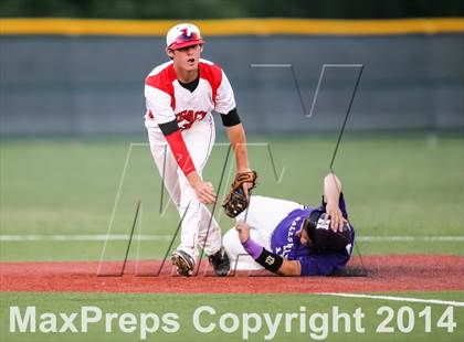 Thumbnail 2 in Mansfield Legacy vs Hallsville (UIL 4A Region II Playoff) photogallery.