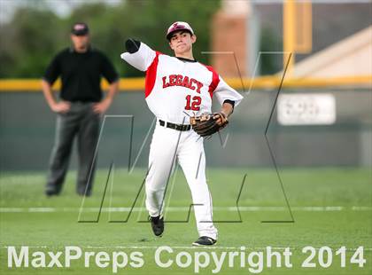 Thumbnail 3 in Mansfield Legacy vs Hallsville (UIL 4A Region II Playoff) photogallery.