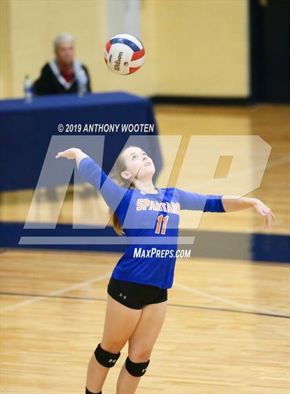 Thumbnail 2 in Kerr-Vance Academy vs Cresset Christian Academy (NCISAA 1A Final) photogallery.
