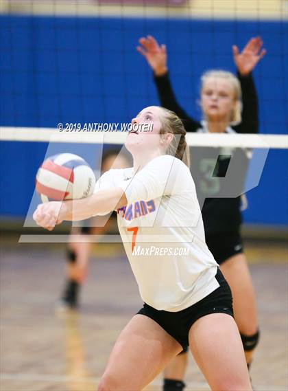 Thumbnail 2 in Kerr-Vance Academy vs Cresset Christian Academy (NCISAA 1A Final) photogallery.