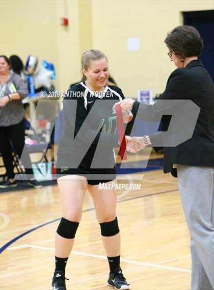 Thumbnail 3 in Kerr-Vance Academy vs Cresset Christian Academy (NCISAA 1A Final) photogallery.