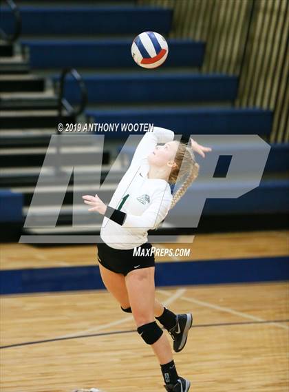 Thumbnail 2 in Kerr-Vance Academy vs Cresset Christian Academy (NCISAA 1A Final) photogallery.