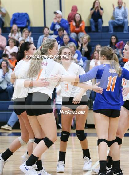 Thumbnail 2 in Kerr-Vance Academy vs Cresset Christian Academy (NCISAA 1A Final) photogallery.
