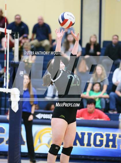Thumbnail 3 in Kerr-Vance Academy vs Cresset Christian Academy (NCISAA 1A Final) photogallery.