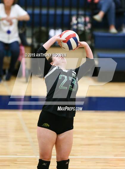 Thumbnail 2 in Kerr-Vance Academy vs Cresset Christian Academy (NCISAA 1A Final) photogallery.