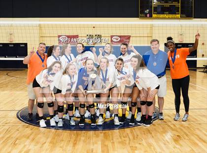 Thumbnail 2 in Kerr-Vance Academy vs Cresset Christian Academy (NCISAA 1A Final) photogallery.