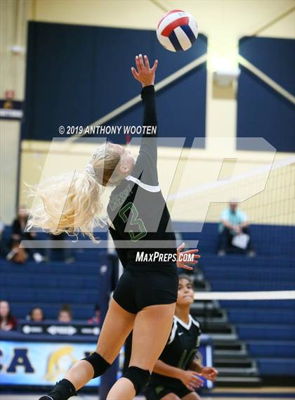 Thumbnail 2 in Kerr-Vance Academy vs Cresset Christian Academy (NCISAA 1A Final) photogallery.