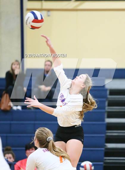 Thumbnail 2 in Kerr-Vance Academy vs Cresset Christian Academy (NCISAA 1A Final) photogallery.
