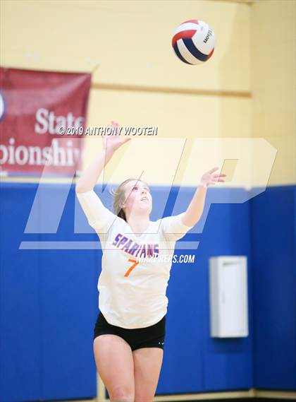 Thumbnail 1 in Kerr-Vance Academy vs Cresset Christian Academy (NCISAA 1A Final) photogallery.